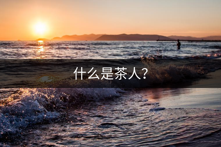 什么是茶人？