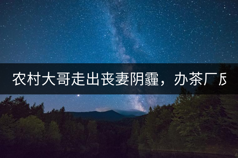 農(nóng)村大哥走出喪妻陰霾，辦茶廠反哺鄉(xiāng)鄰，每天處理鮮葉4000斤