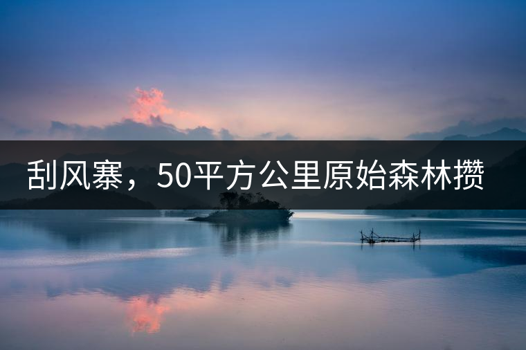 刮風寨，50平方公里原始森林攢集的氣韻！