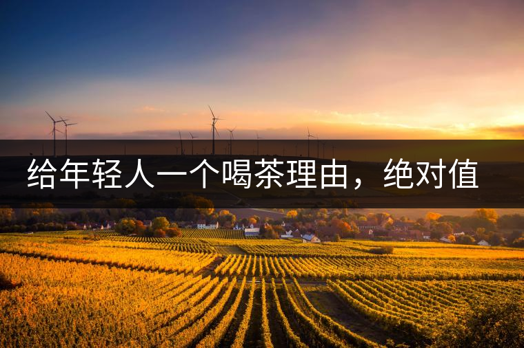 給年輕人一個(gè)喝茶理由，絕對(duì)值得收藏的茶葉包裝給年輕人一個(gè)喝茶理由，絕對(duì)值得收藏的茶葉包裝