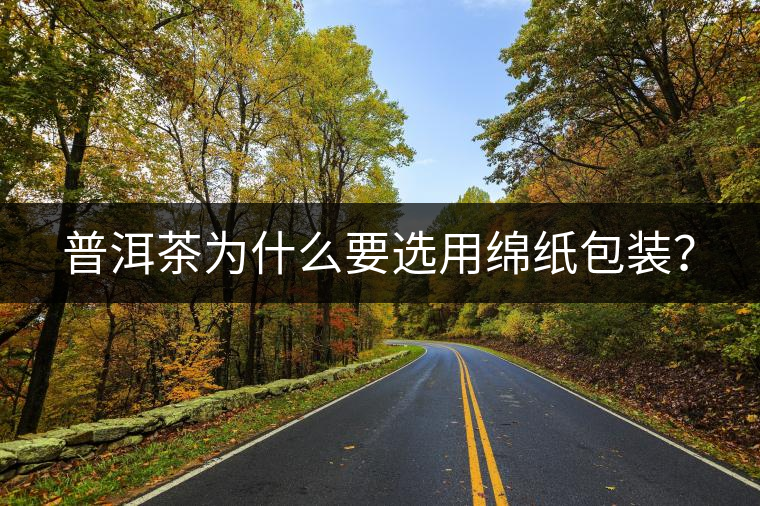 普洱茶為什么要選用綿紙包裝？