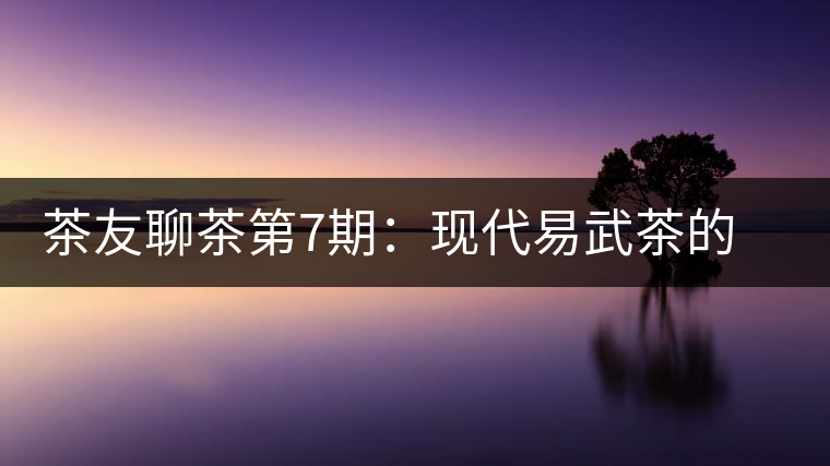 茶友聊茶第7期：現(xiàn)代易武茶的發(fā)起者，普洱茶史重量級(jí)人物—張毅