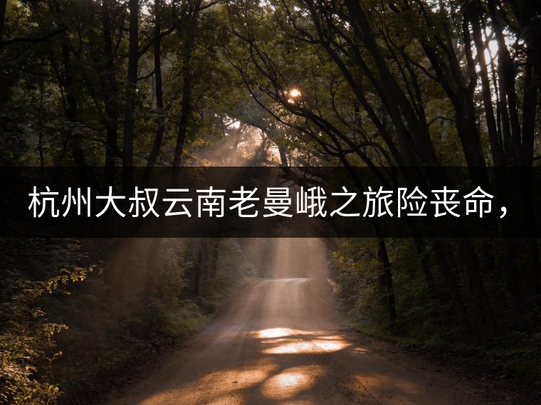 杭州大叔云南老曼峨之旅險(xiǎn)喪命，買下茶園種茶，成普...杭州大叔云南老曼峨之旅險(xiǎn)喪命，買下茶園種茶，成普洱圈網(wǎng)紅