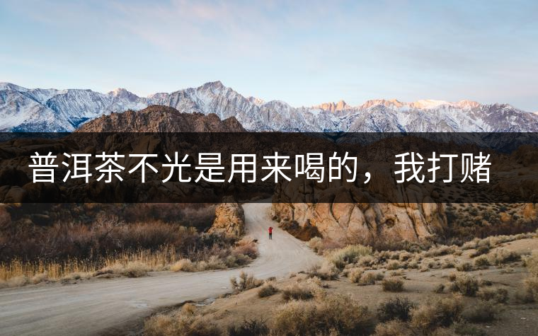 普洱茶不光是用來喝的，我打賭你第一條就不知道！