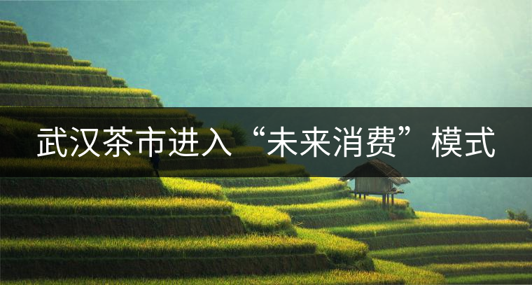 武漢茶市進入“未來消費”模式