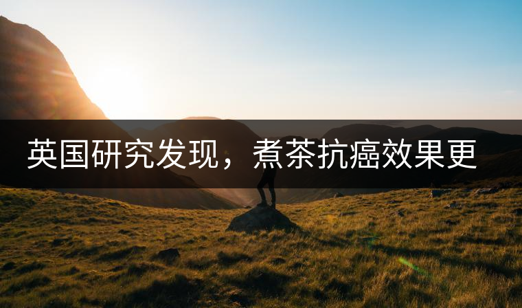 英國研究發(fā)現(xiàn)，煮茶抗癌效果更明顯