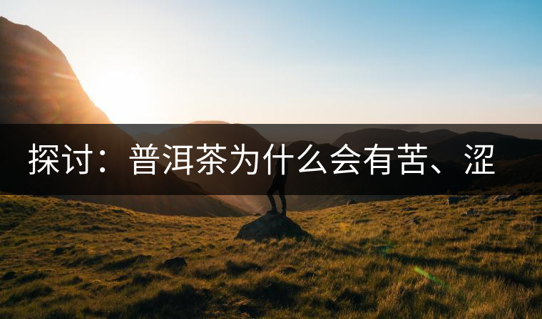 探討：普洱茶為什么會(huì)有苦、澀味兒？