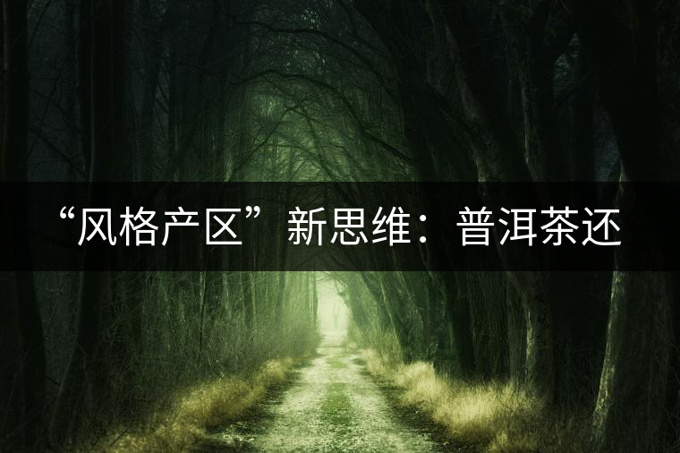 “風格產(chǎn)區(qū)”新思維:普洱茶還有無必要再區(qū)分山頭? “風格產(chǎn)區(qū)”新思維:普洱茶還有無必要再區(qū)分山頭?