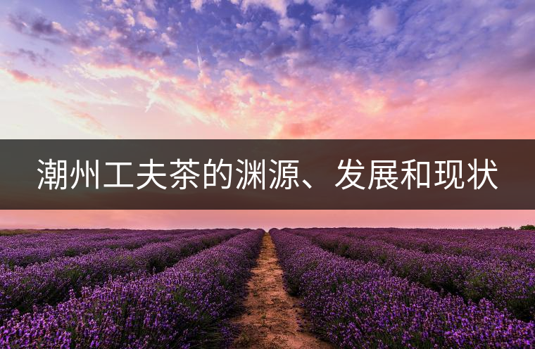 潮州工夫茶的淵源、發(fā)展和現(xiàn)狀