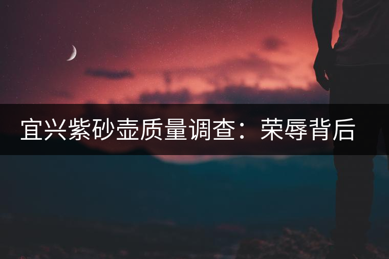 宜興紫砂壺質量調查：榮辱背后的小生產(chǎn)脈象