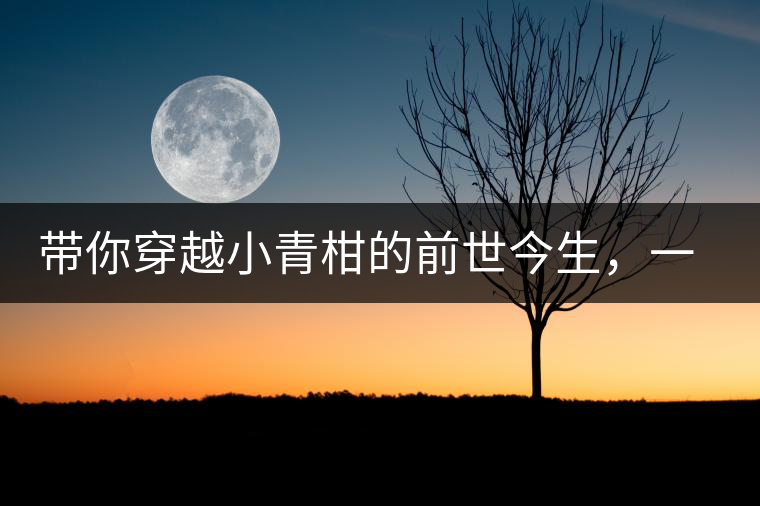 帶你穿越小青柑的前世今生，一文看透茶界“萌寵”的來歷