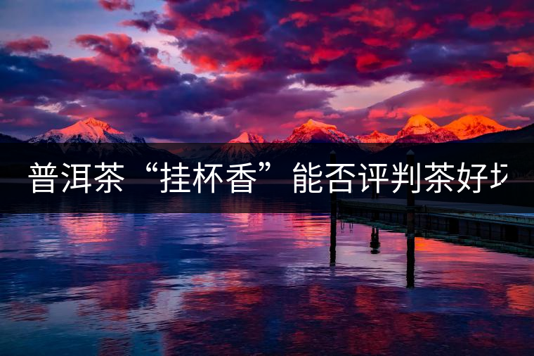 普洱茶“掛杯香”能否評(píng)判茶好壞？