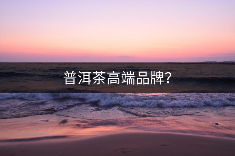 普洱茶高端品牌？