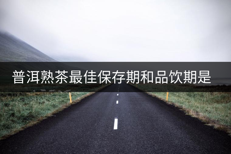 普洱熟茶最佳保存期和品飲期是多長？