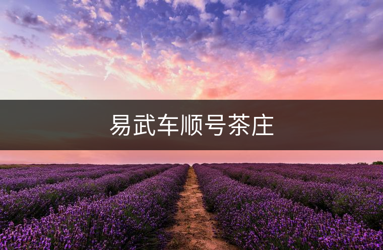 易武車(chē)順號(hào)茶莊 易武車(chē)順號(hào)茶莊