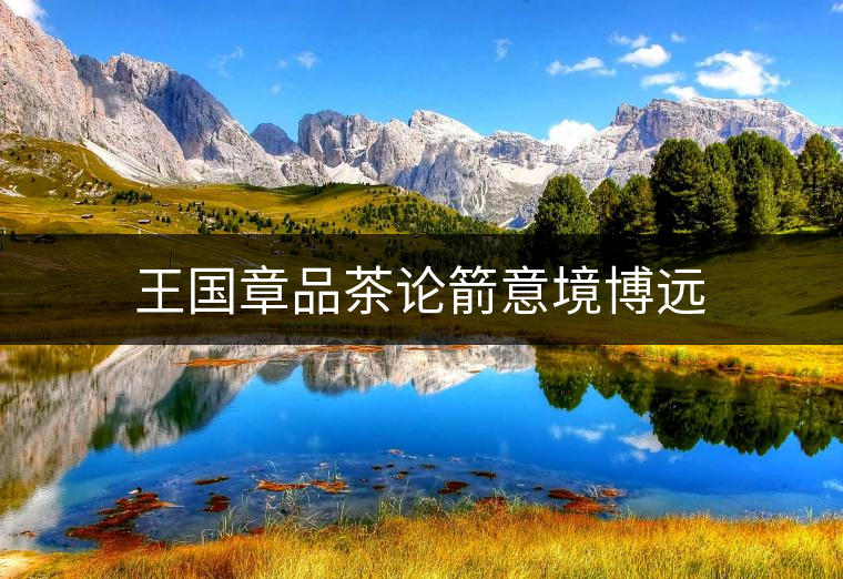 王國(guó)章品茶論箭意境博遠(yuǎn)