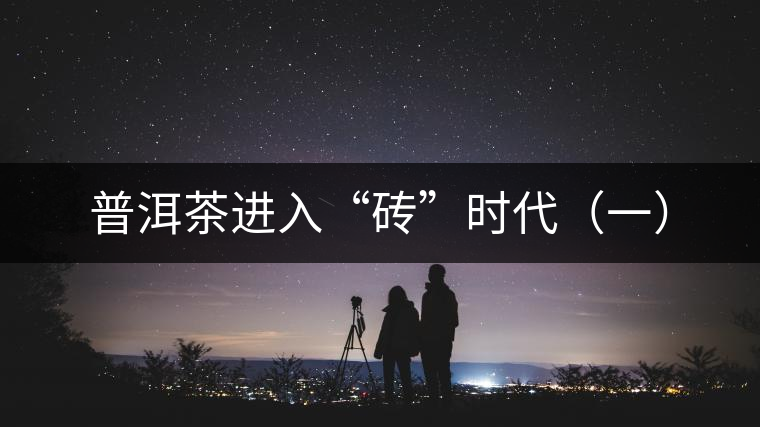 普洱茶進(jìn)入“磚”時(shí)代（一）