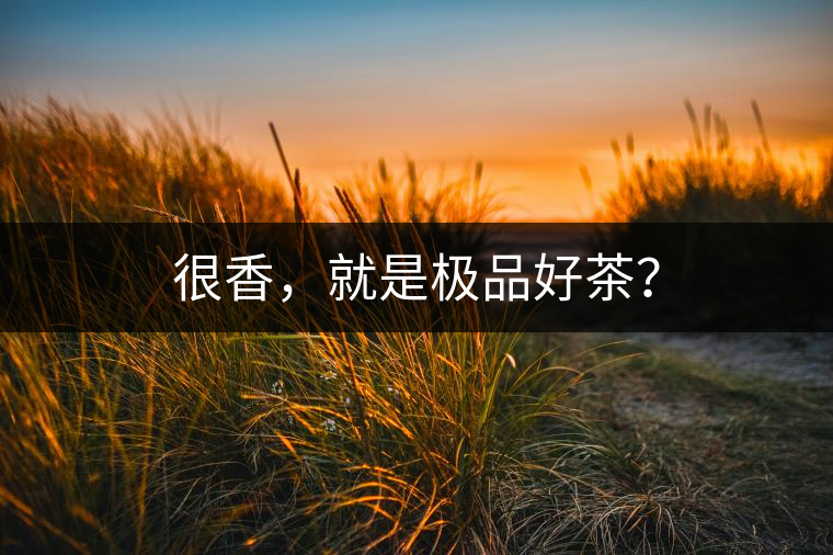 很香，就是極品好茶？
