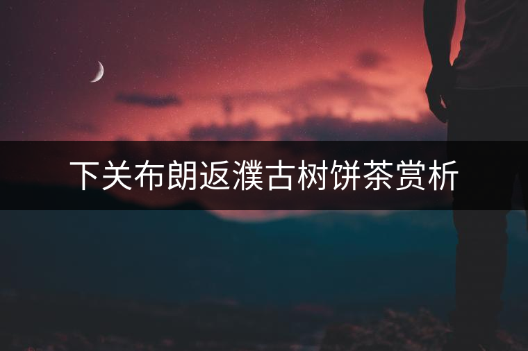 下關(guān)布朗返濮古樹(shù)餅茶賞析 下關(guān)布朗返濮古樹(shù)餅茶賞析