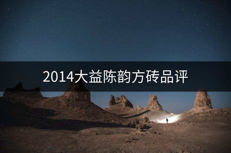 2014大益陳韻方磚品評(píng) 2014大益陳韻方磚品評(píng)