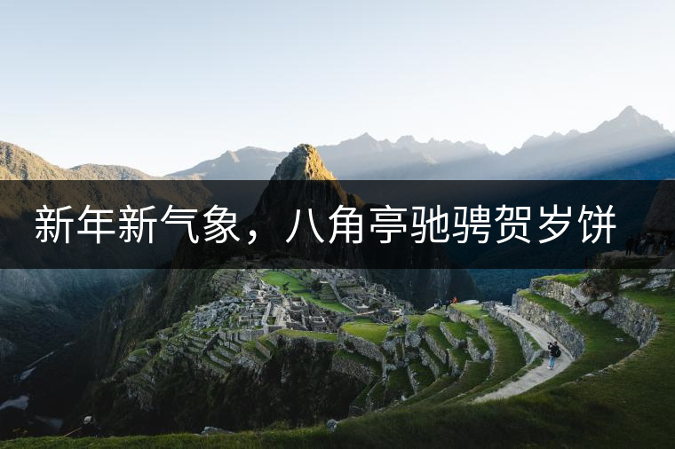 新年新氣象，八角亭馳騁賀歲餅即將上市