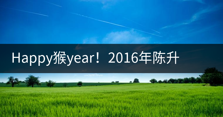Happy猴year!2016年陳升號“猴餅”橫空出世 Happy猴year!2016年陳升號“猴餅”橫空出世