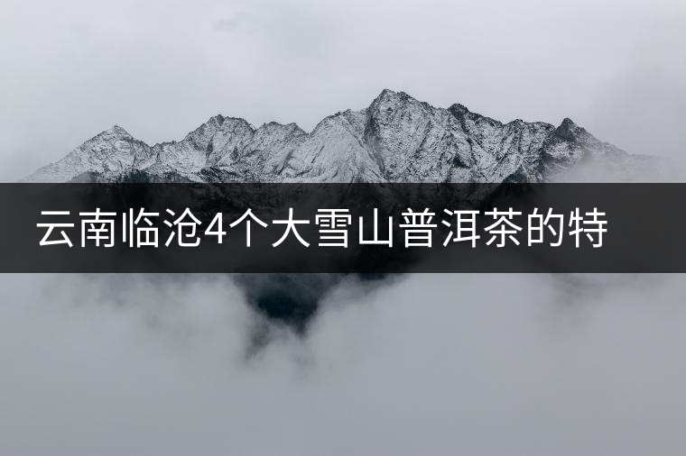 云南臨滄4個大雪山普洱茶的特點和區(qū)別，這下全搞清了