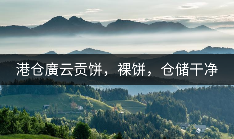 港倉廣云貢餅，裸餅，倉儲干凈