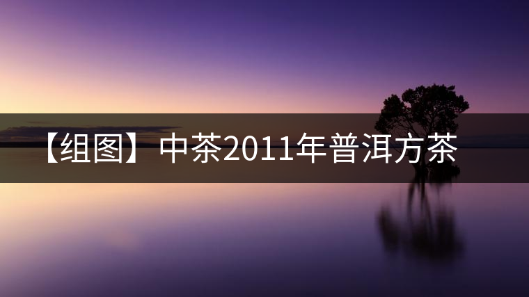 【組圖】中茶2011年普洱方茶開(kāi)湯