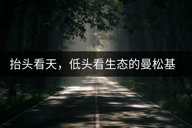 抬頭看天，低頭看生態(tài)的曼松基地