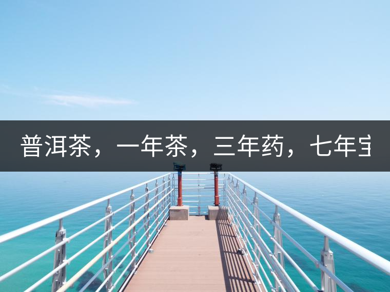 普洱茶，一年茶，三年藥，七年寶2020年為自己存點(diǎn)好茶