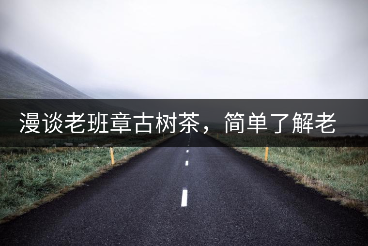 漫談老班章古樹茶，簡(jiǎn)單了解老班章普洱茶