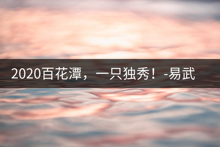 2020百花潭，一只獨(dú)秀！-易武中聘號