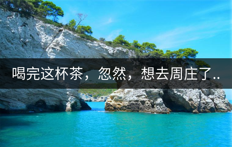 喝完這杯茶，忽然，想去周莊了...