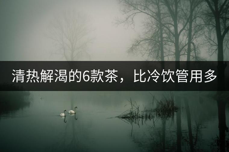 清熱解渴的6款茶，比冷飲管用多了！