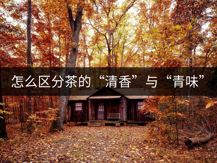 怎么區(qū)分茶的“清香”與“青味”？