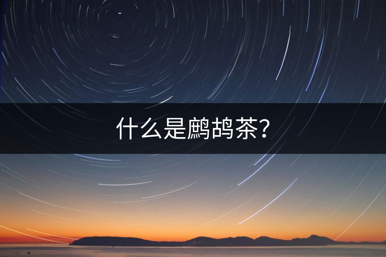 什么是鷓鴣茶？