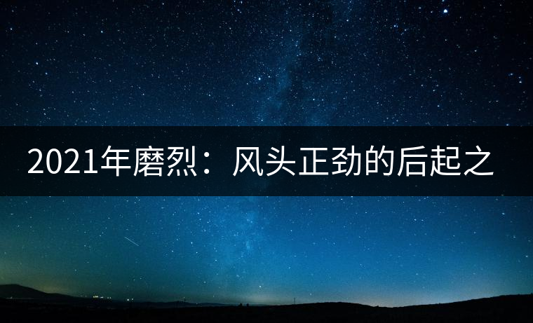 2021年磨烈：風(fēng)頭正勁的后起之秀，到底有何特點(diǎn)？