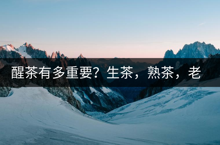 醒茶有多重要？生茶，熟茶，老茶，不同年份的普洱茶怎么醒茶？