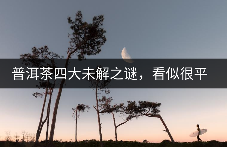 普洱茶四大未解之謎，看似很平常，實(shí)際很費(fèi)解！