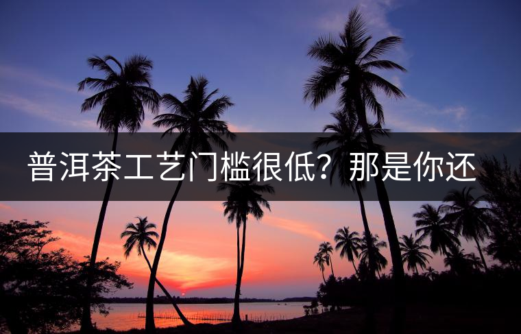 普洱茶工藝門檻很低？那是你還沒有參透工藝與自然之間的奧秘！