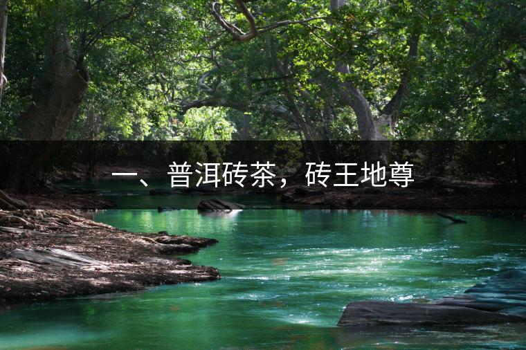 一、普洱磚茶，磚王地尊