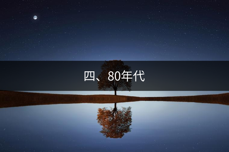 四、80年代