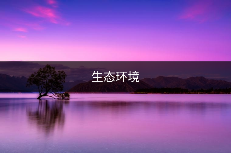 生態(tài)環(huán)境 生態(tài)環(huán)境