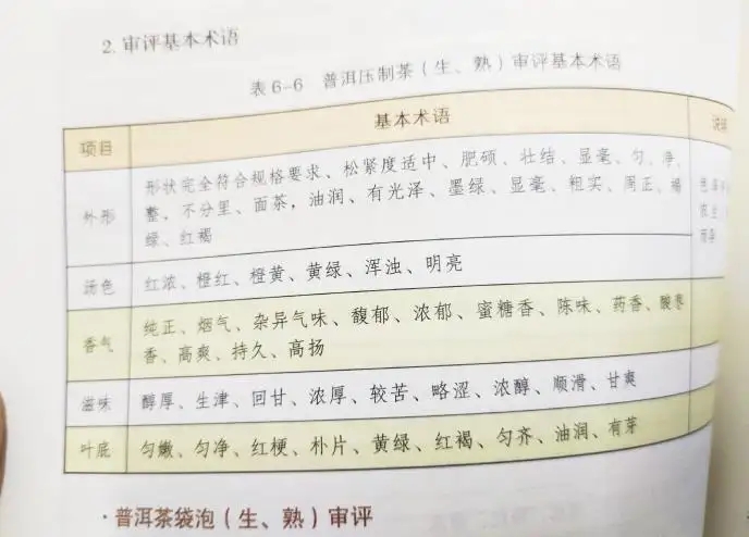 活學(xué)活用 ，一學(xué)就會(huì)的普洱茶口感術(shù)語